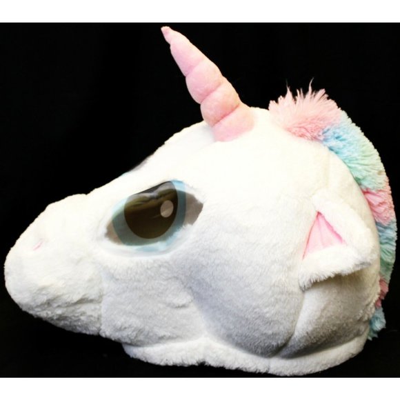Dandee Maskimal Unicorn Plush Mask Oversize Large Furry Adult Costume Cosplay - Picture 4 of 12
